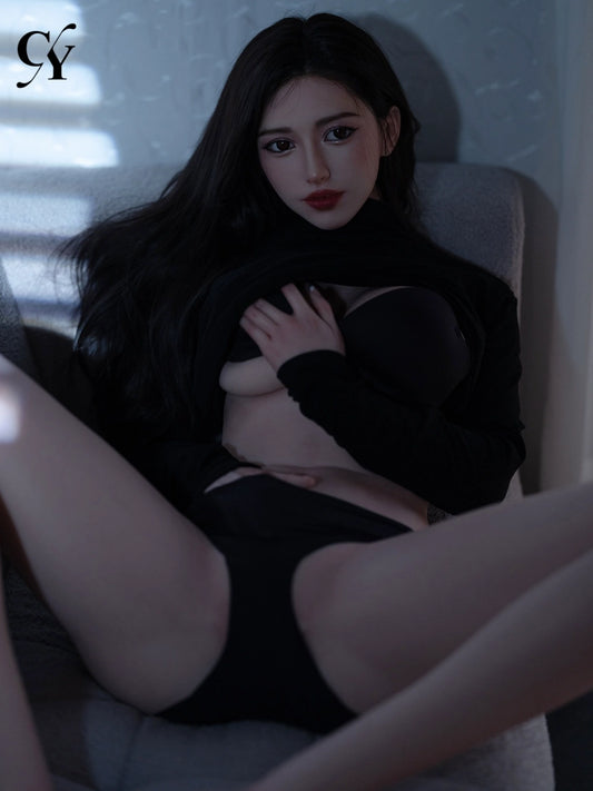 F5806—167cm/5ft5-37kg D Cup Asian Silicone Head Realistic Sex Doll  | TOP-CYDOLL