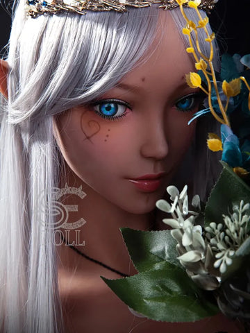F852—150cm/4ft9-27kg Amanda E Cup Fansty Dark TPE Elf Anime Sex Doll | SE Doll