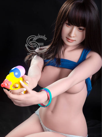 F3731-163cm(5.3ft)-37kg Gessica E Cup TPE Brunette Big Tits Cute Japanese Sex Doll｜SE Doll