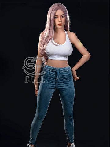F906—161cm(5ft3)-35kg G Cup TPE Latin Sexy Large Breast Woman Love Doll | SE Doll
