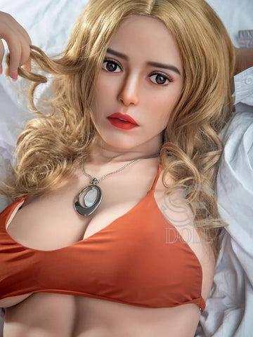 F845—167cm(5ft5)-42kg Katherine E Cup TPEBlonde Realness Celebrity Curves Big Boobs Sex Doll｜SE Doll