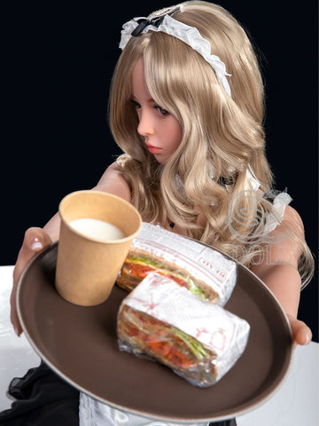 F912-161cm(5.1ft)-35kg Luis F Cup TPE Blonde Lolita Maid Anime 18s Sex Doll｜SE Doll