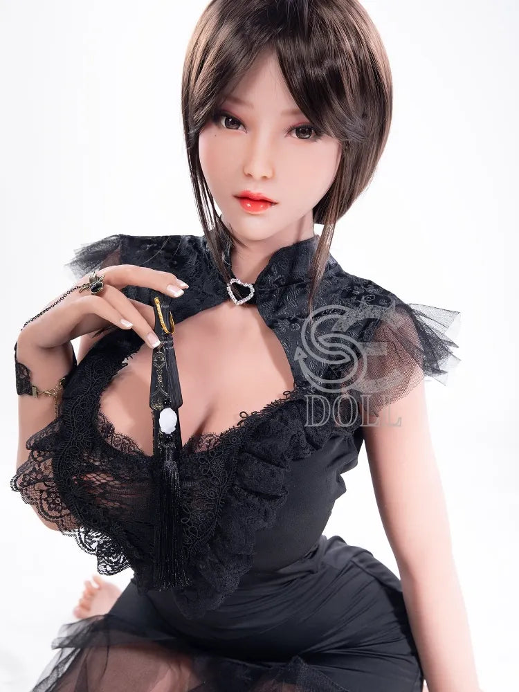 F913-161cm(5.3ft)-35kg Luis F Cup TPE TPE Big Tits Brunette Người phụ nữ Trung Quốc Châu Á Búp bê tình yêu｜SE Doll