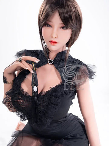 F913-161cm(5.3ft)-35kg Luis F Cup TPE Big Tits Brunette Asian Chinese Woman Love Doll｜SE Doll