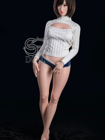 F894—160cm(5ft2)-27kg Rosine C Cup Silicone Asian Woman Big Ass Love Doll | SE Doll