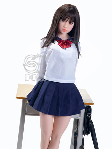 F861-151cm/4ft9(25kg) Kiko E Cup TPE Asian Girl Cute Lolita Sex Doll | SE Doll