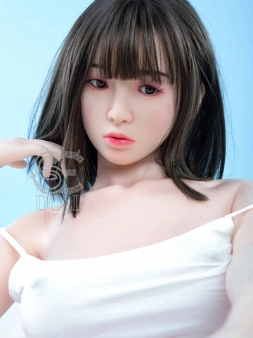 F896—160cm(5ft2)-27kg Pearl C Cup Silicone Cute Chinese Girl Laurie Big Ass Love Doll | SE Doll