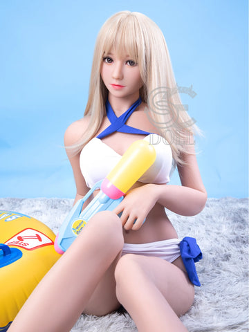 F3739-166cm(5ft5)-34.5kg Cynthia C Cup TPE Blonde European Anime Cute Lolita Sex Dolls|SE Doll