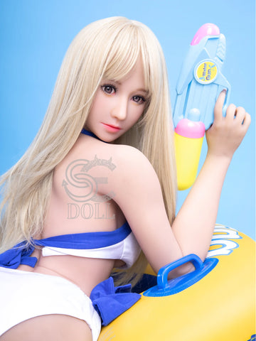 F3739-166cm(5ft5)-34.5kg Cynthia C Cup TPE Blonde European Anime Cute Lolita Sex Dolls|SE Doll