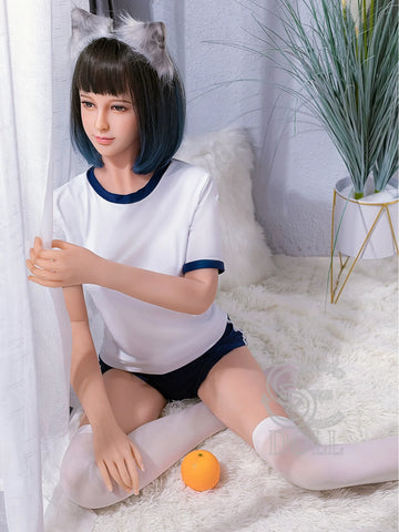 F3743-166cm(5ft5)-34.5kg Miyuki C Cup TPE Anime Asian Cute Girl Small Breasted Loli Sex Dolls|SE Doll