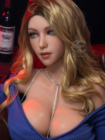 F921-161cm(5.3ft)-35kg Felicia F Cup TPE Blonde European Woman Love Doll｜SE Doll