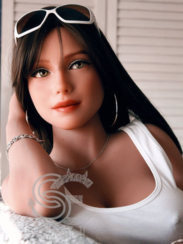 F3697-161cm(5.3ft)-35kg Doris F Cup TPE Sexy Brunette Latina Woman Love Doll｜SE Doll