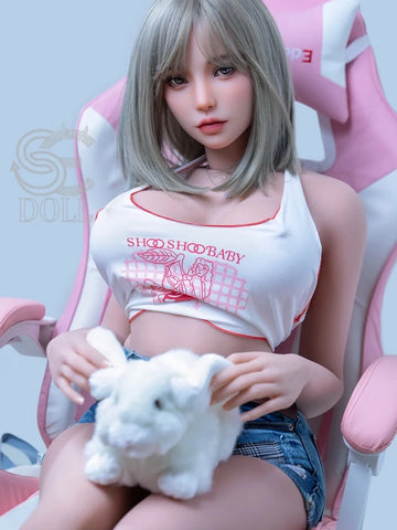 F809—157cm(5ft1)-35kg Jenny H Cup TPE Full Size Pink Pure Girl Sex Doll | SE Doll