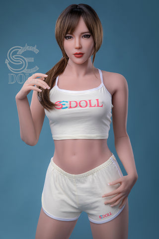 F960-163cm(5.3ft)-37kg E Cup TPE Brunette Asian Sexy Busty Sports Woman Fuck Doll｜SE Doll