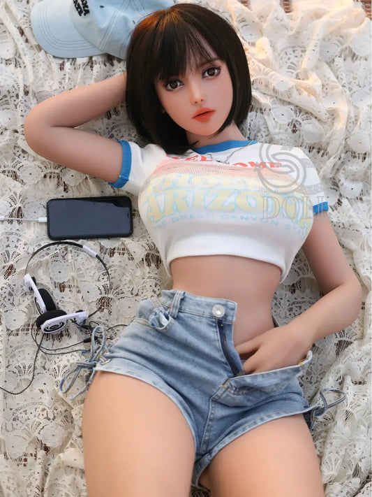 F3690-161cm(5.3ft)-35kg Stella F Cup TPE Brunette Asian Chinese Girl Love Doll｜SE Doll