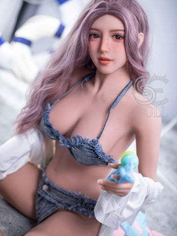 F951-163cm(5.3ft)-37kg Yasmin E Cup TPE Búp bê tình dục nữ dễ thương trẻ châu Âu｜SE Doll