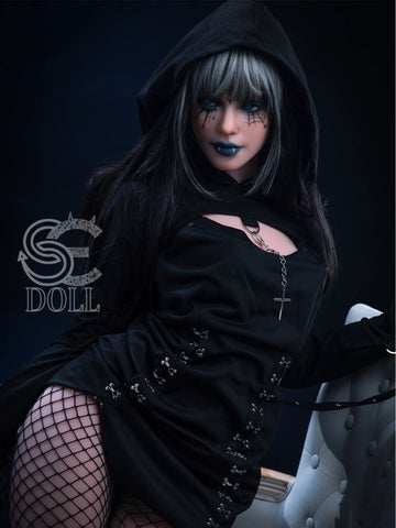 F3737-166cm(5ft5)-34.5kg Heloise C Cup TPE Fantasy Anime Dark Girl Sex Dolls|SE Doll