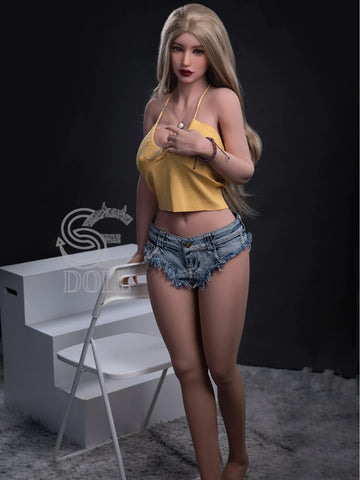 F3689-161cm(5.3ft)-35kg Amelia F Cup TPE Blonde Sexy Latina Love Doll｜SE Doll