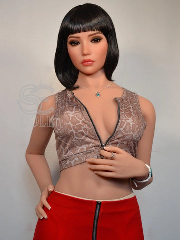 F940-163cm(5.3ft)-37kg Sylvie E Cup TPE Brunette Latina Búp bê tình dục phụ nữ trưởng thành｜SE Doll