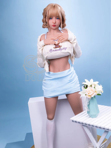 F818—157cm(5ft1)-35kg Melody H Cup TPE Asian Full Size Adult Cute Lolita Girls Love Doll | SE Doll