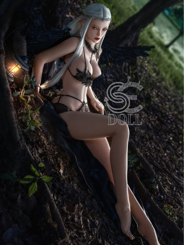 F3685-161cm(5.3ft)-35kg Samantha F Cup TPE Fantasy Demon Elf Love Doll｜SE Doll