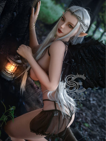 F3685-161 ס"מ (5.3 רגל)-35 ק"ג Samantha F Cup TPE Fantasy Demon Elf Love Doll｜SE Doll