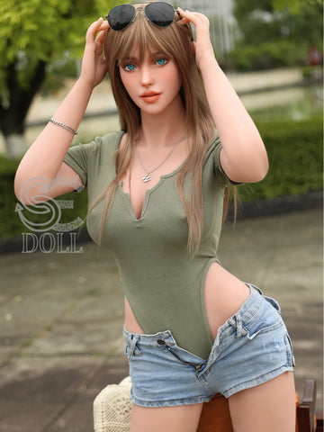 F3751-168cm(5.5ft)-41kg  F Cup TPE Blonde European Anime Cute Young Big Boobs Love Doll｜SE Doll