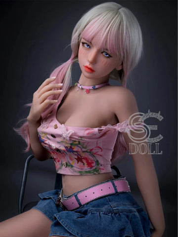 F2190-153cm(5ft)-29.5kg F Cup Mika.D TPE Pink Hair Fashion Girl Thin Love Doll｜SE Doll