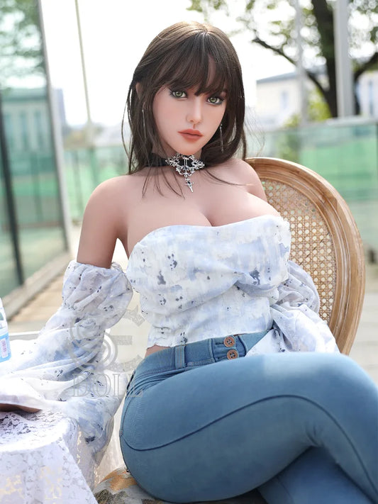 F2309-157cm(5ft1)-35kg Queena Hカップ TPE セクシー 巨乳 ヨーロッパ女性 ラブドール | SE Doll 