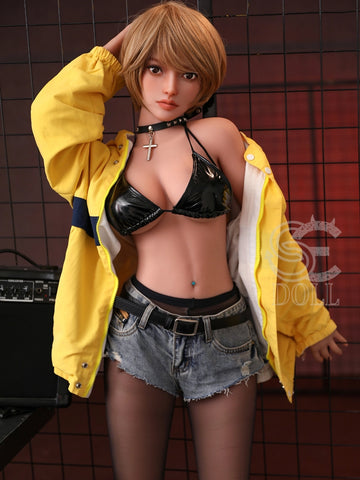 F2343- 153cm(5ft) F Cup Avery.B TPE Short Blonde Girl Slim And Vigorous Love Doll｜SE Doll