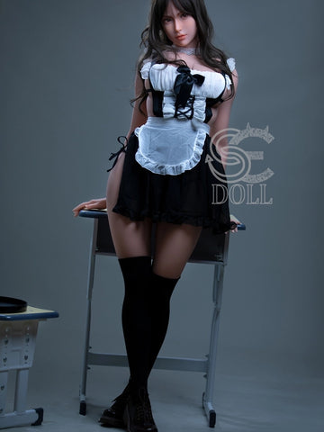 F2349- 163cm(5.3ft)-37kg Peggy.B D Cup TPE Young Japanese Maid Big Ass Sex Doll｜SE Doll