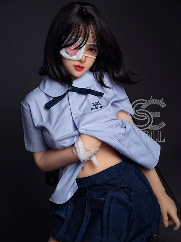 F4695-153cm/5ft-29.5kg Ariel.B F Cup TPE Japanese a.i. sex doll with Auto Blowjob and Heating Functions Teen Sex Doll | SE Doll