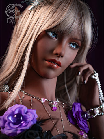 F5347-163cm(5.3ft)-37kg Luis.H TPE E Cup Adult Full Size Black Sex Doll｜SE Doll