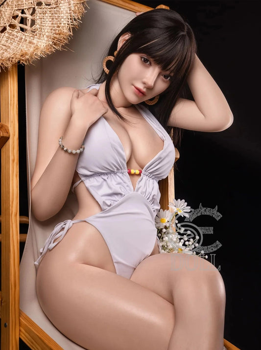 F3768-165cm(5ft4)-33kg C Cup Silicone Sexy Realistic Adult Chinese Sex Doll | SE Doll