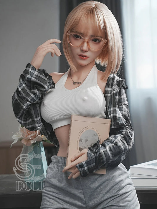 F4528-161cm(5.3ft)-34kg Bridget.A E Cup Large Breast Skinny Asian Medium butt Real Silicone Love Doll｜SE Doll