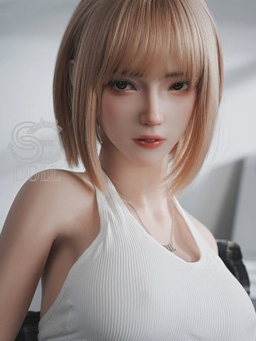 F4528-161cm(5.3ft)-34kg Bridget.A E Cup Large Breast Skinny Asian Medium butt Real Silicone Love Doll｜SE Doll