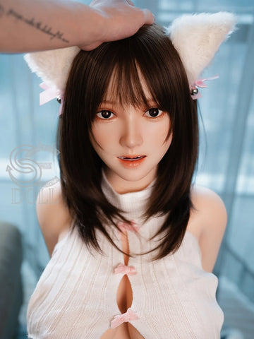 F4546—157cm(5ft1)-31kg Yuuka.I H Cup Silicone Sexy Fit Real Medium butt Chinese Sex Doll｜SE Doll