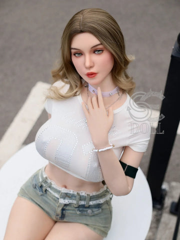 F4625-167cm(5ft5)-34kg Eカップセクシーリアルな大人のヨーロッパのシリコンセックス人形 | SE Doll 