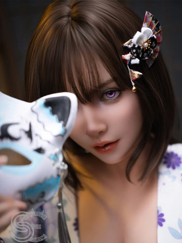 F5701-155cm(5ft1)-23kg Kemeny.E D Cup Silicone Japanese Sex Doll | SE Doll