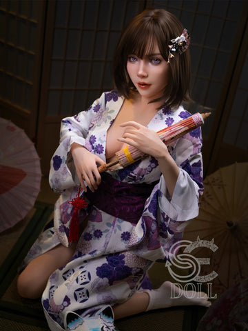 F5701-155cm(5ft1)-23kg Kemeny.E D Cup Silicone Japanese Sex Doll | SE Doll