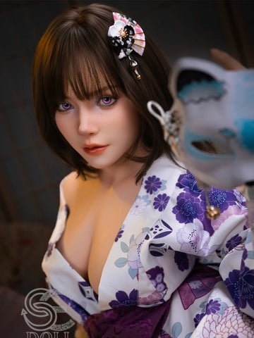 F5701-155cm(5ft1)-23kg Kemeny.E D Cup Silicone Japanese Sex Doll | SE Doll