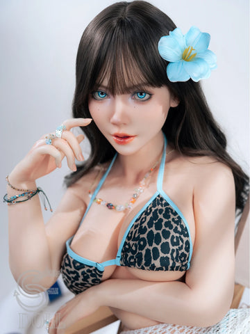 F5926-T161cm(5.3ft)-34kg Kemeny.E C Cup Silicone Nerd Asian Celebrity Sex Doll｜SE Doll