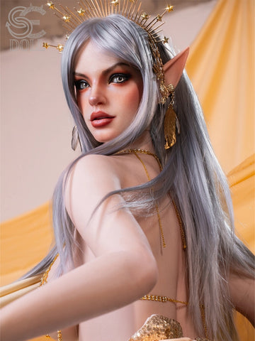 F7640-T167cm(5.5ft)-37kg Natural Evadora.A F Cup Fantasy Ultra-Realistic Skin Silicone Sex Doll For Men｜SE Doll