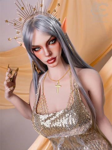 F7640-T167cm(5.5ft)-37kg Natural Evadora.A F Cup Fantasy Ultra-Realistic Skin Silicone Sex Doll For Men｜SE Doll