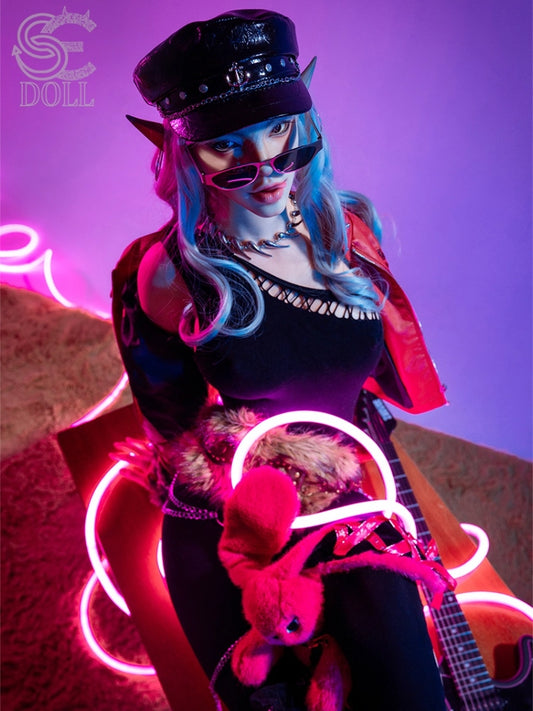 F7661-165cm(5ft4)-33kg C Cup Silicone Sexy Realistic Sex Doll | SE Doll