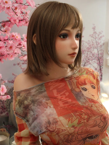 F7668-T160cm(5ft2)-34kg  C Cup Japanese Silicone Anime Asian Sex Doll Yuuki.B | SE Doll