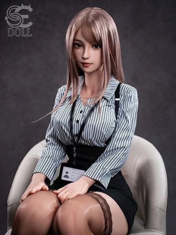 F6324-T161cm(5.3ft)-34kg C Cup Realistic Skin Silicone Asian Sex Doll｜SE Doll