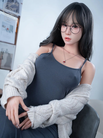 F6334-T153cm(5ft)-27kg A Cup Realistic Skin Silicone Asian Sex Doll Small Breasts｜SE Doll
