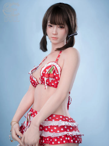 F5321-T159cm(5ft2)-27kg A Cup Sexy Silicone Japanese Love Sex Doll | SE Doll