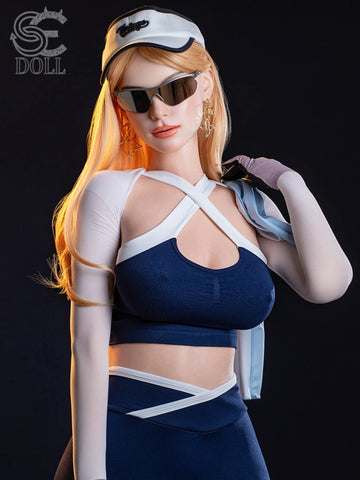 T823-159cm( 5ft9″)-39.2kg E Cup Sexual Torso Doll Silicone Sex Doll With Head｜SE Doll